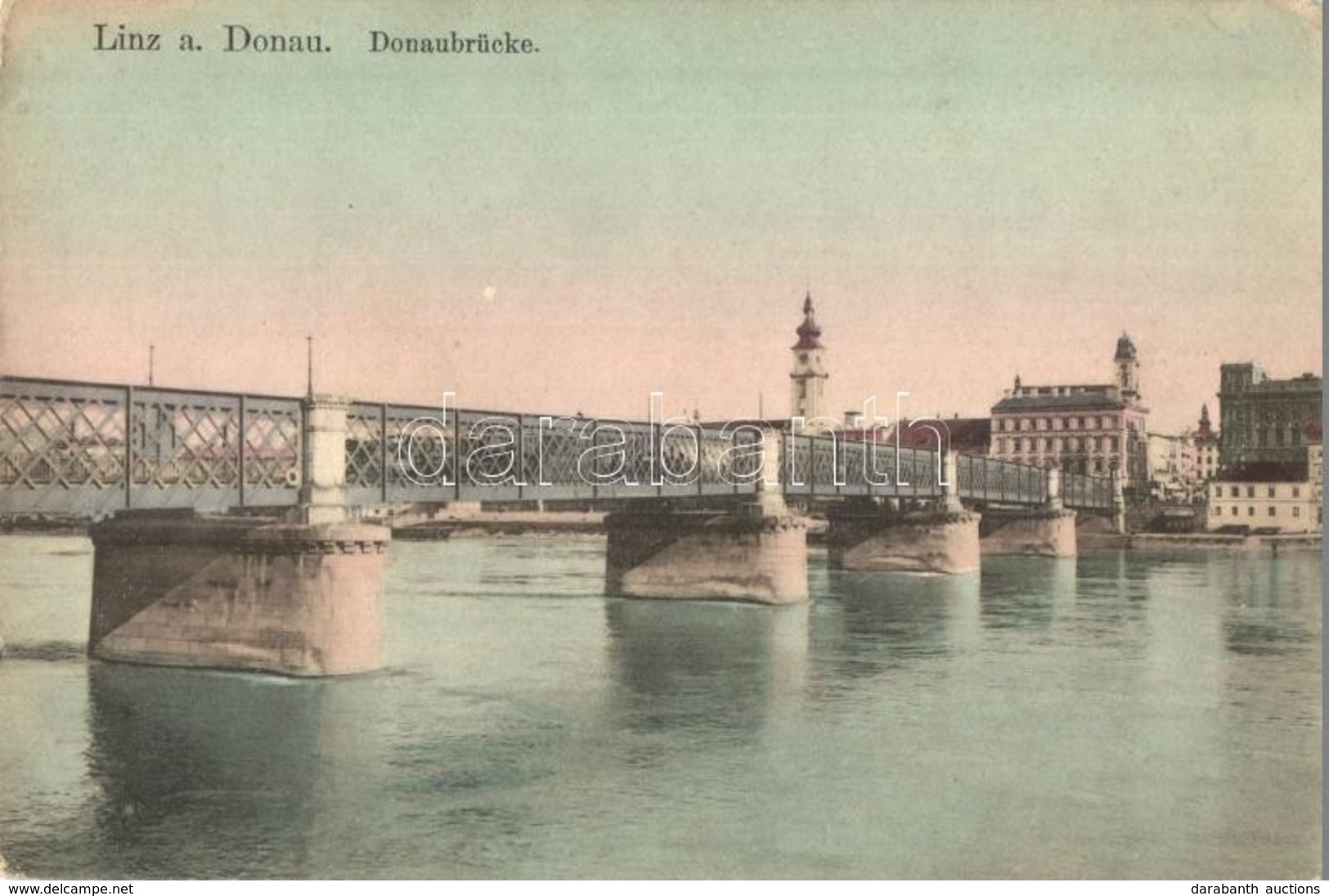 ** T2/T3 Linz An Der Donau, Donabrücke / Danube Bridge (EK) - Non Classés