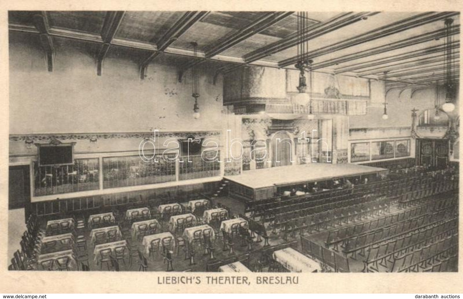 T4 Wroclaw, Breslau; Liebich's Theater, Interior (vágott / Cut) - Non Classés