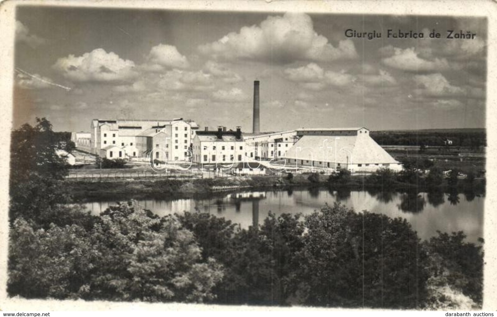 ** T2/T3 Giurgiu, Gyurgyevó; Fabrica De Zahar / Sugar Factory, Photo (fl) - Unclassified