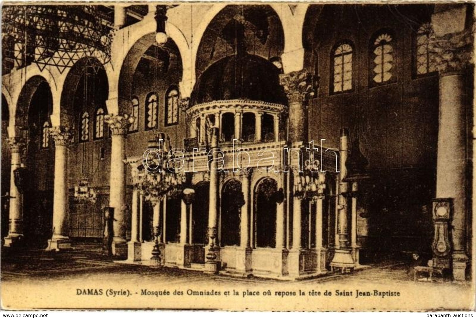 * T2/T3 Damascus, Mosquee Des Omniades / Mosque, Tomb Of Saint Jean Baptiste (EK) - Non Classés