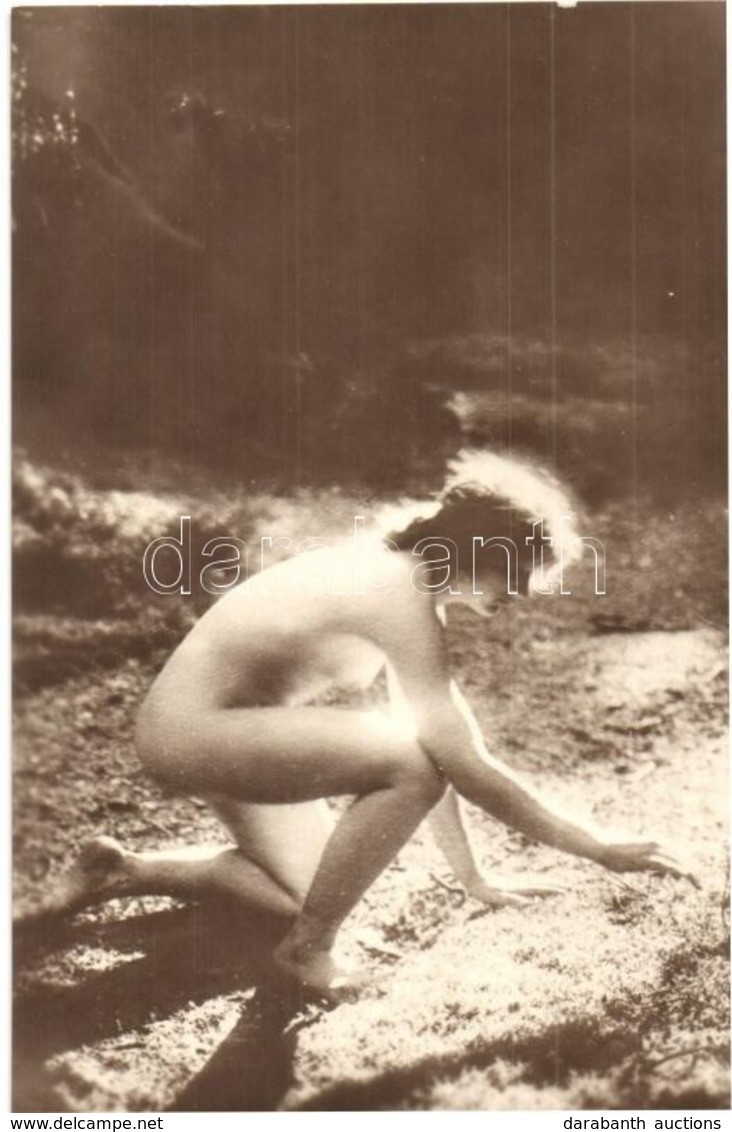 ** T1/T2 Vintage Erotic Nude Lady. Verlag Der Schönheit Dresden Serie 129. - Unclassified