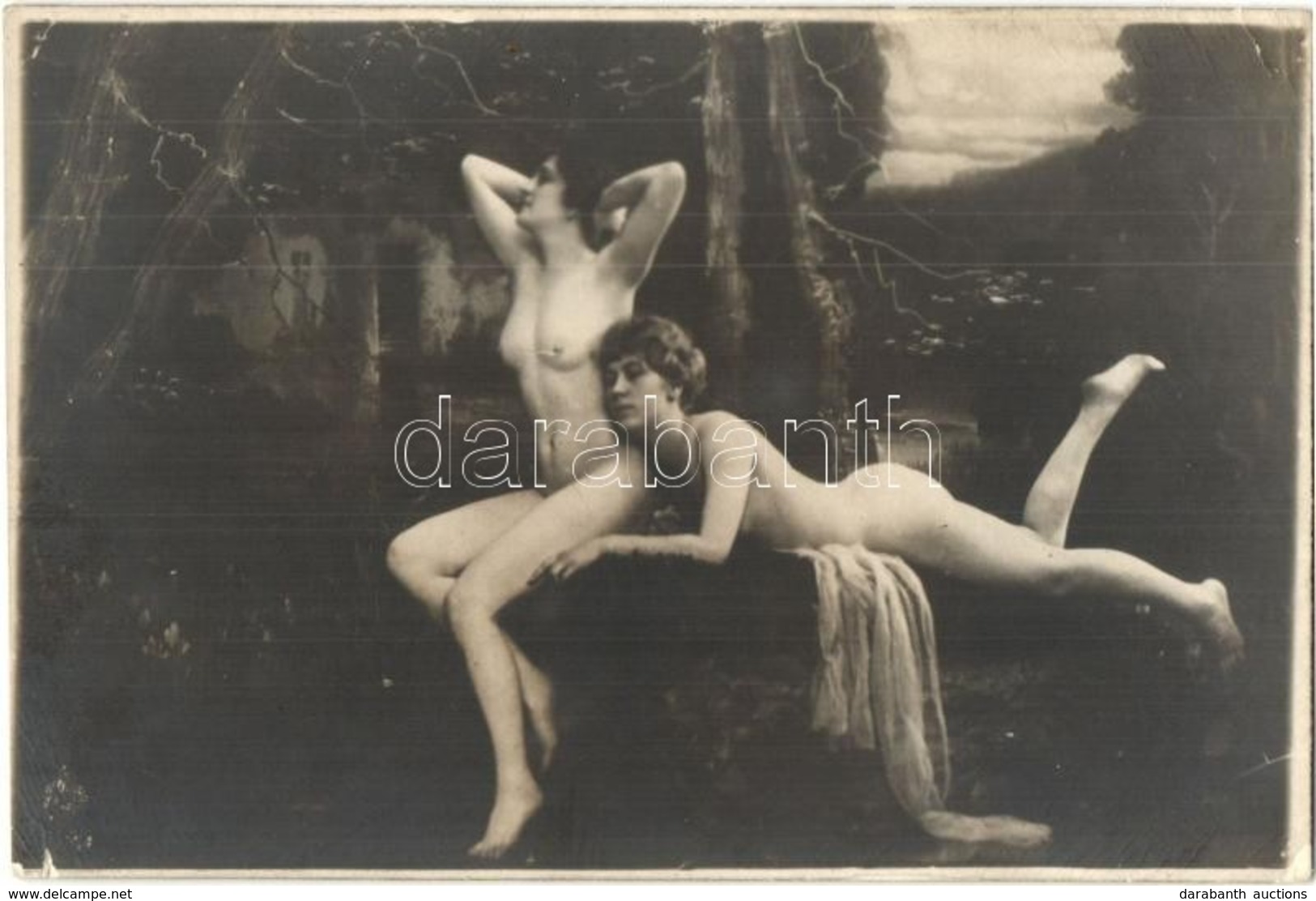 ** T2/T3 Vintage Erotic Nude Ladies. Photo (EK) - Non Classés