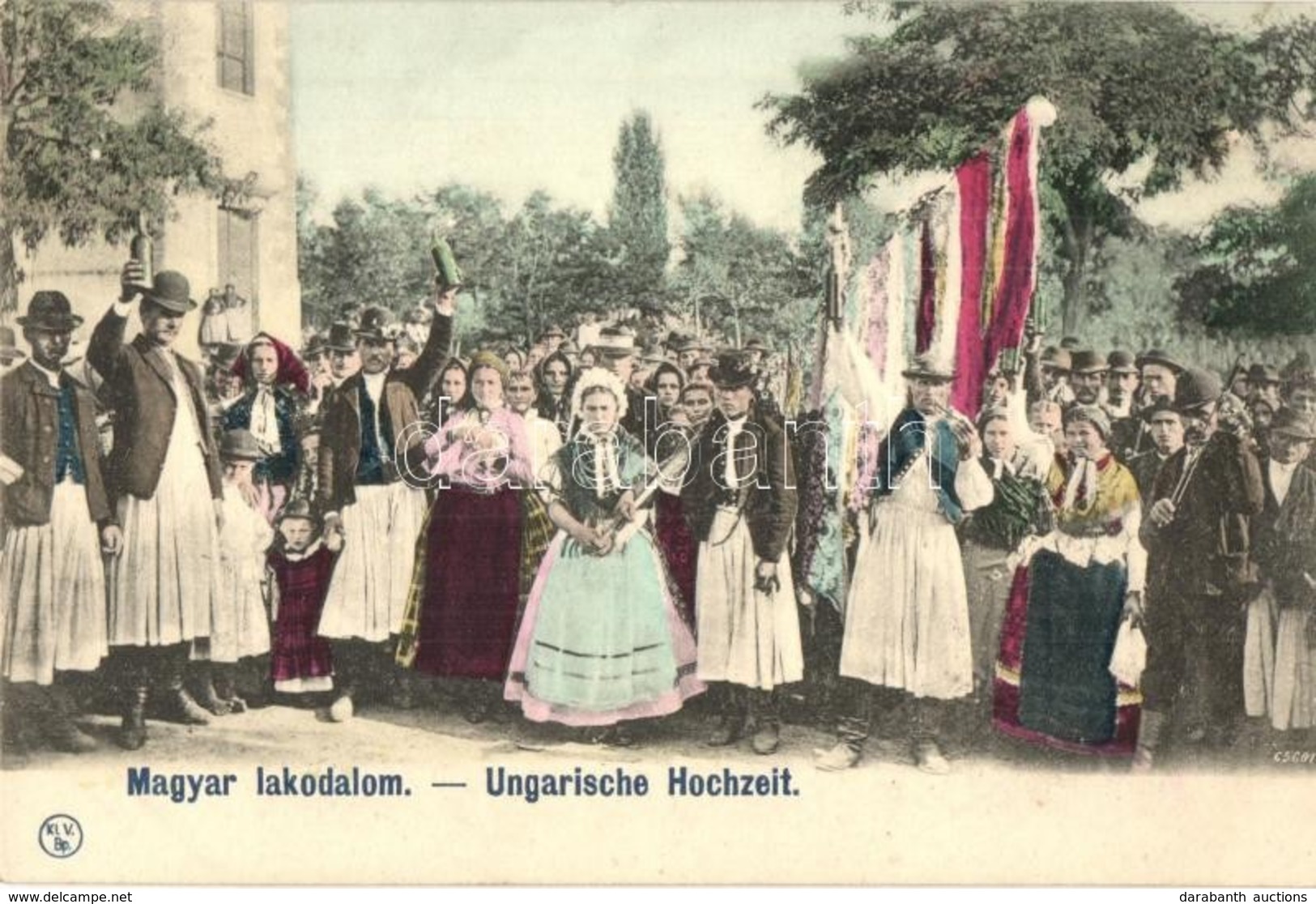 ** T1/T2 Magyar Paraszt Lakodalom / Hungarian Peasant Wedding, Folklore / Ungarische Bauern Hochzeit - Non Classés