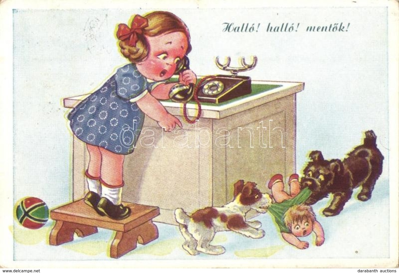 T2 Halló! Halló! Mentők! / Children Humour, Telephone - Unclassified