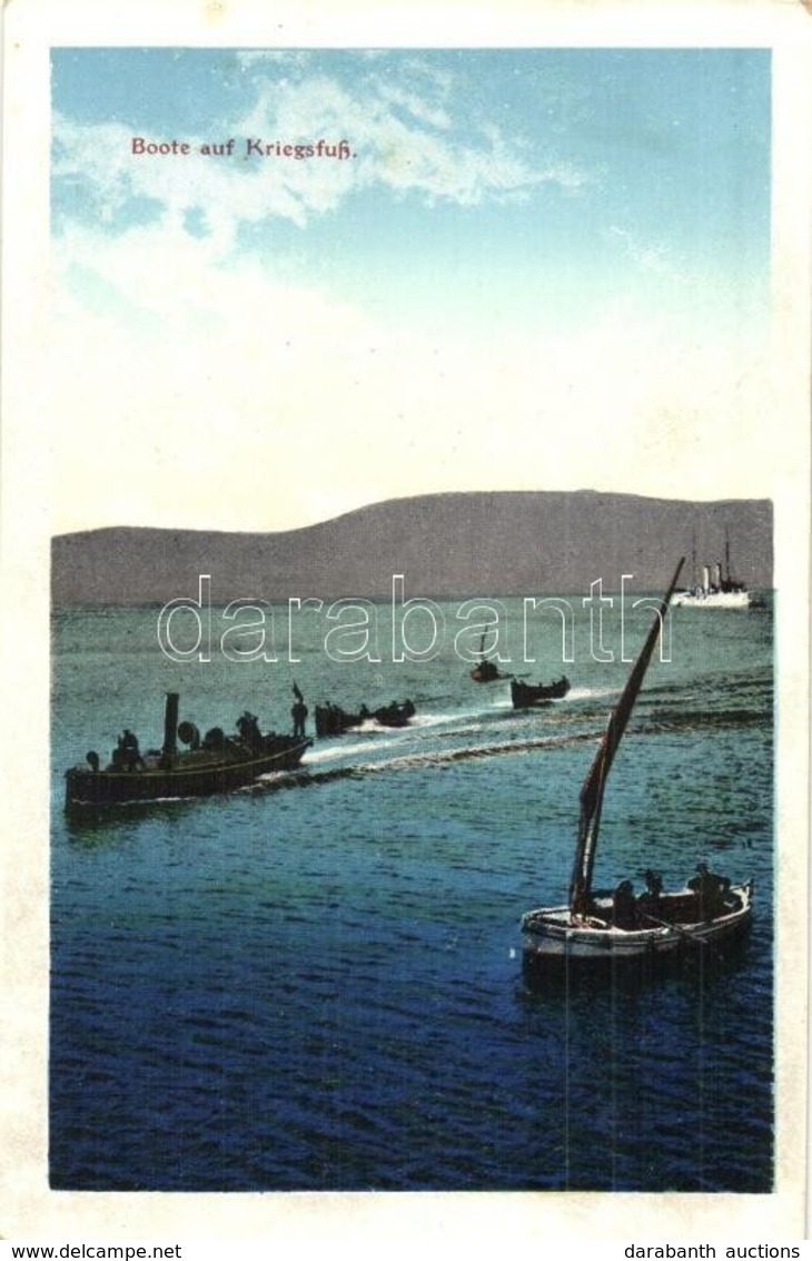 ** T2 K.u.K. Kriegsmarine Boote Auf Kriegsfuß / Austro-Hungarian Navy Boats. G. C. Pola 1912/13. - Unclassified