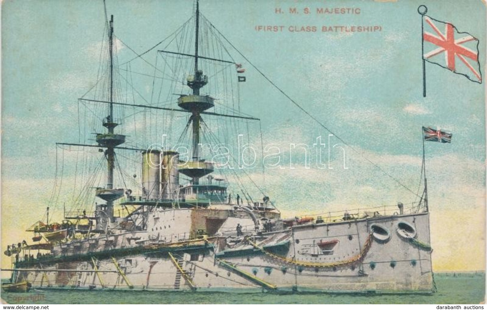 ** T2 HMS Majestic (first Class Battleship) - Non Classés
