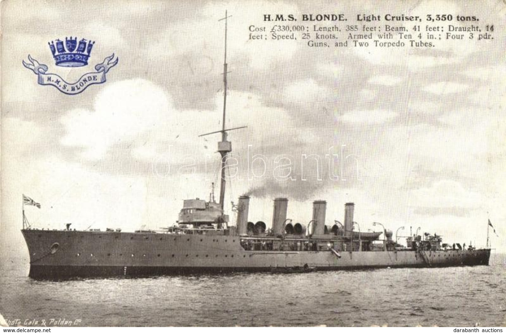 ** T3 HMS Blonde, Royal Navy Light Cruiser (fa) - Non Classés