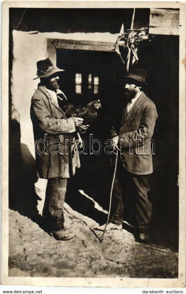 * T2/T3 Podk Rus. Zid. Typy Od Marmarose / Kárpátaljai Zsidók Máramarosból / Transcarpathian Jewish Men From Maramures.  - Non Classés