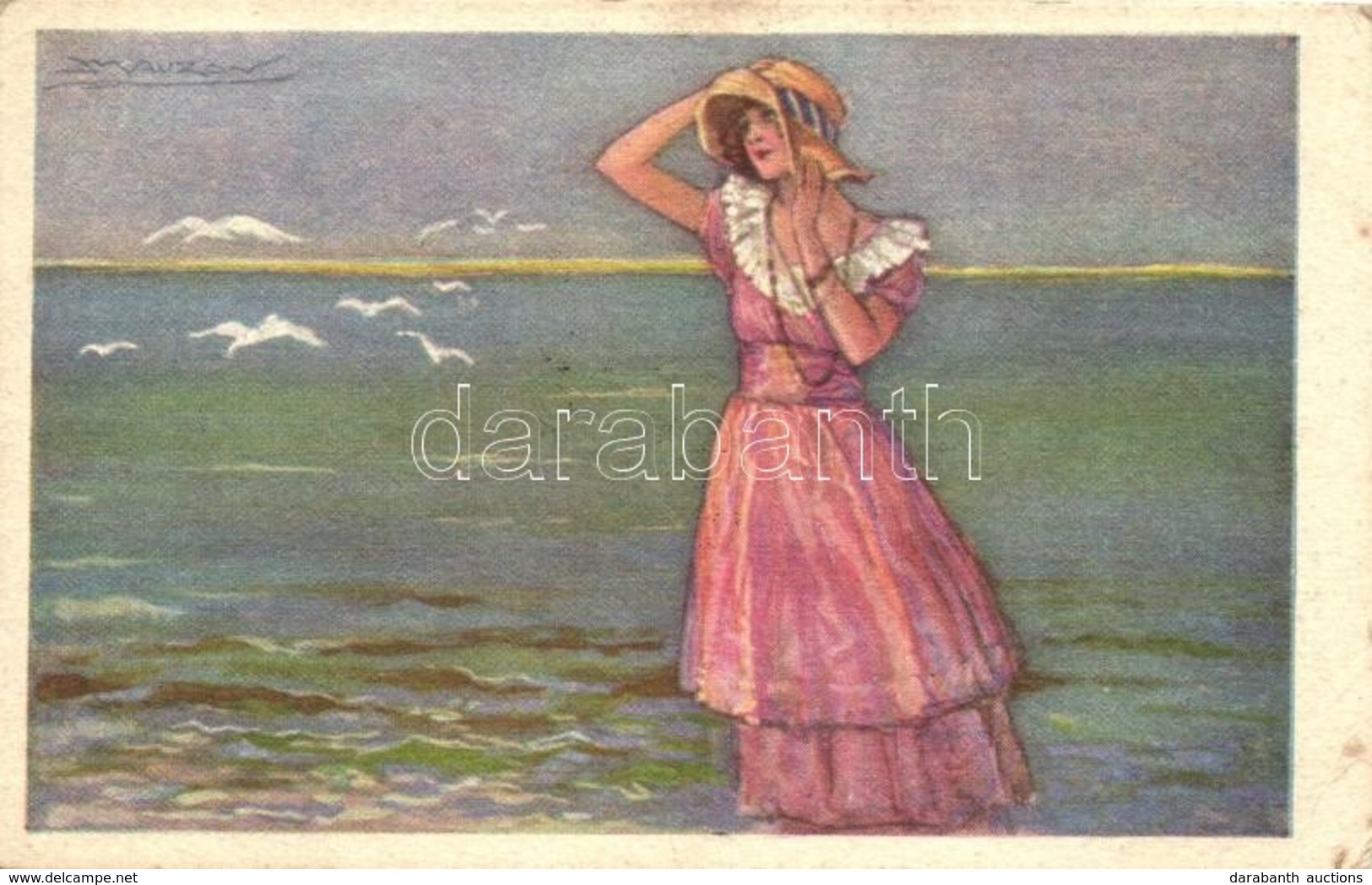 T3 Italian Art Postcard - Anna & Gasparini, 442-5 S: Mauzan - Non Classés