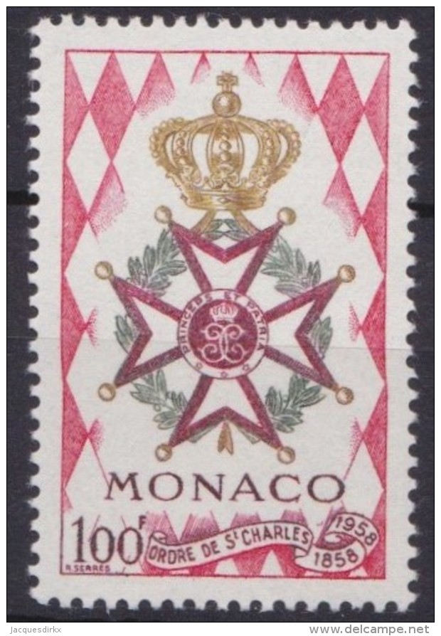 Monaco   .   Yvert    490    .     **      .     Neuf SANS Charniere      .    /    .    MNH - Neufs