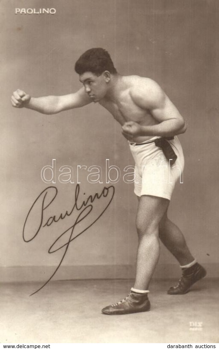 ** T2 Paulino Uzcudun, Basque Heavyweight Boxer. DIX Paris - Non Classés