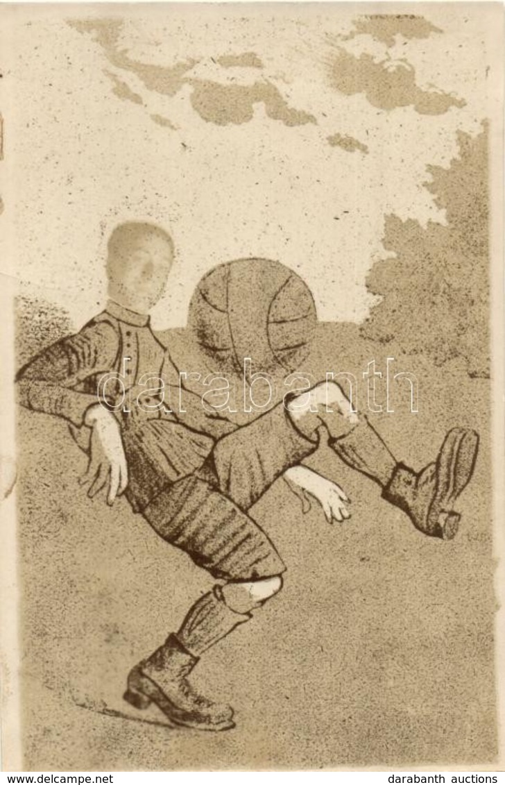 ** T1/T2 Football Player With Photographed Head - Unclassified