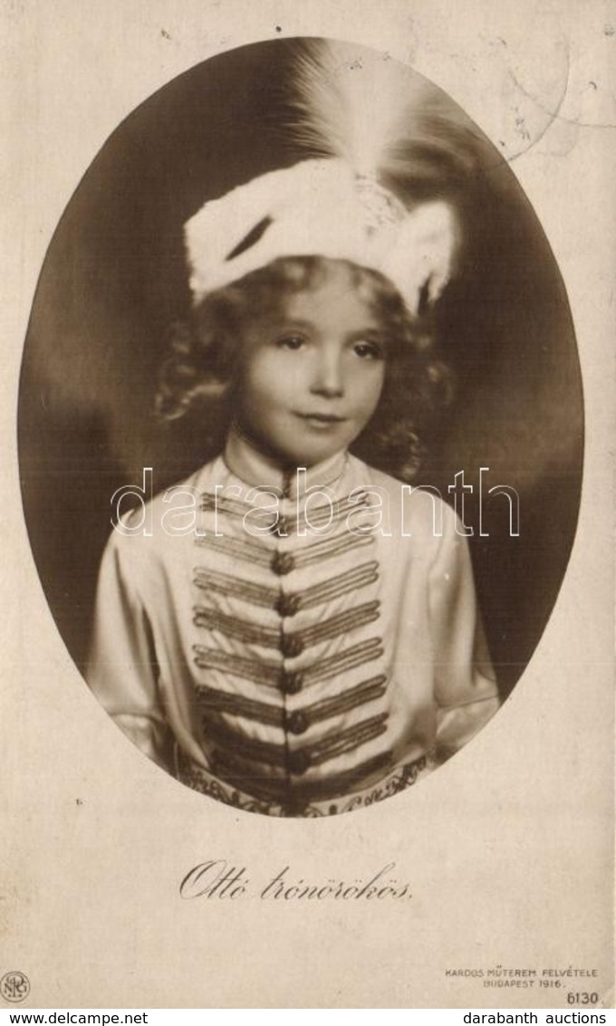 ** IV. Károly és Zita Gyermekei - 5 Db Régi Képeslap / The Children Of Zita And Charles IV - 5 Pre-1945 Postcards - Non Classés
