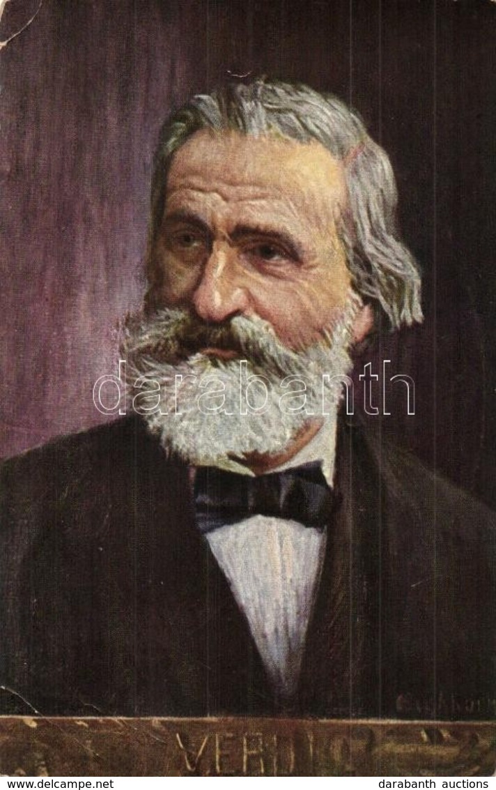 ** T2/T3 Giuseppe Verdi, Italian Composer. B. K. W. I. 874-11. S: Eichhorn (EK) - Unclassified