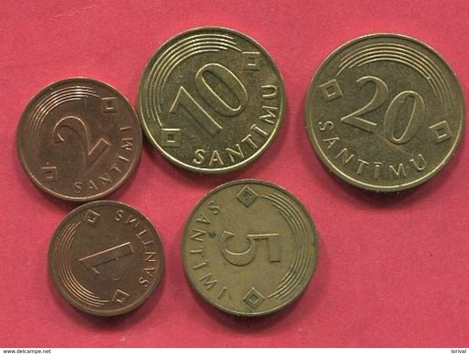 LOT 5  MONNAIES DIFFERENTES TB+ 4 - Latvia