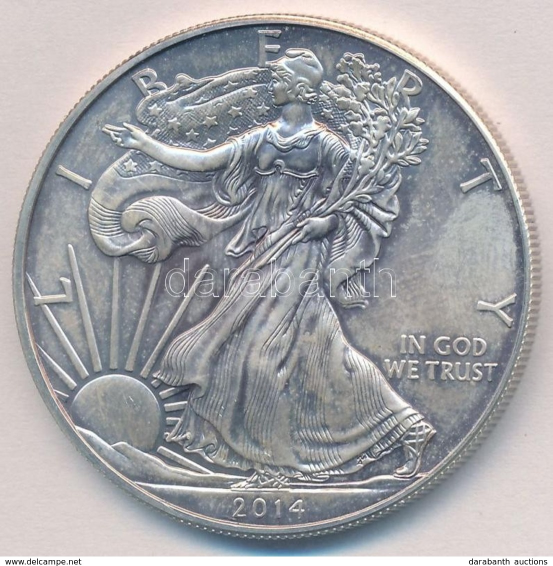 Amerikai Egyesült Államok 2014. 1$ Ag 'Walking Liberty' T:BU
USA 2014. 1 Dollar Ag 'Walking Liberty' C:BU - Non Classés