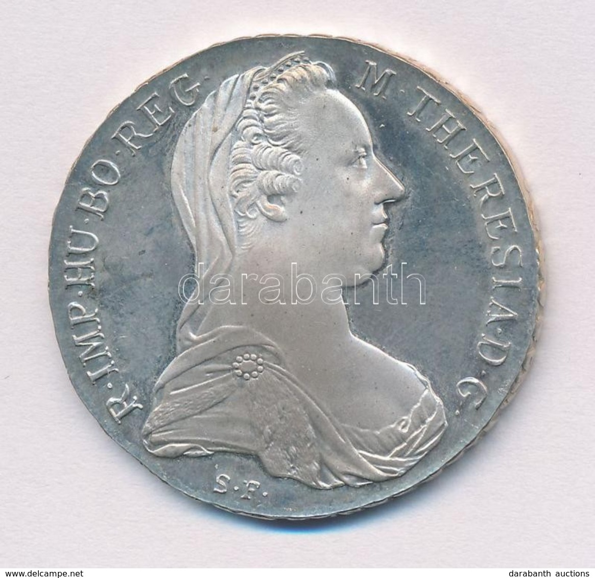 Ausztria 1780SF Tallér Ag 'Mária Terézia' Utánveret T:1- 
Austria 1780SF Thaler Ag 'Maria Theresia' Restrike C:AU - Non Classés