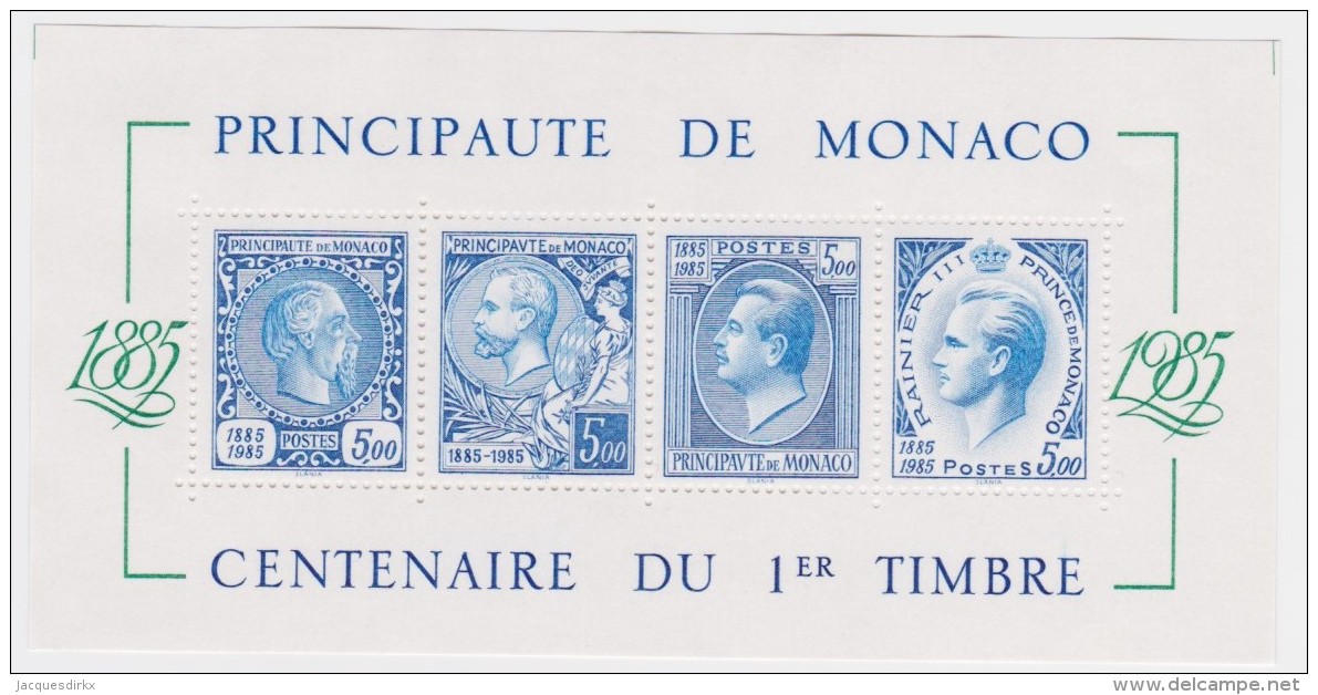 Monaco   .   Yvert    .  Bloc    33        .    **     .   Neuf  SANS  Charniere    . /  MNH - Blocks & Kleinbögen