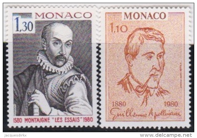 Monaco   .   Yvert     1227/1228        .     **      .     Neuf SANS Charniere      .    /    .    MNH - Unused Stamps