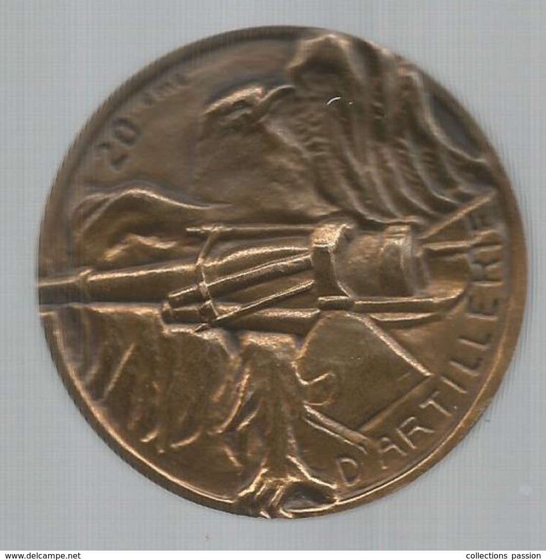 Cp , Militaria ,médaille ,20 éme D'Artillerie ,100 Gr , 2 Scans ,frais Fr 4.45 E - Frankreich