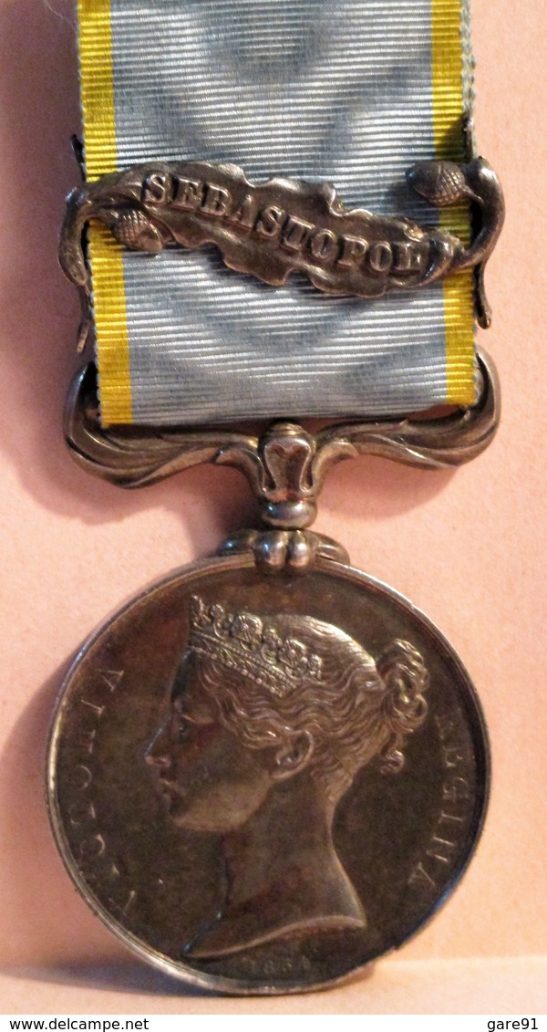 Medaille De La Guerre De CRIME Bataille De SEBASTOPOL - Avant 1871