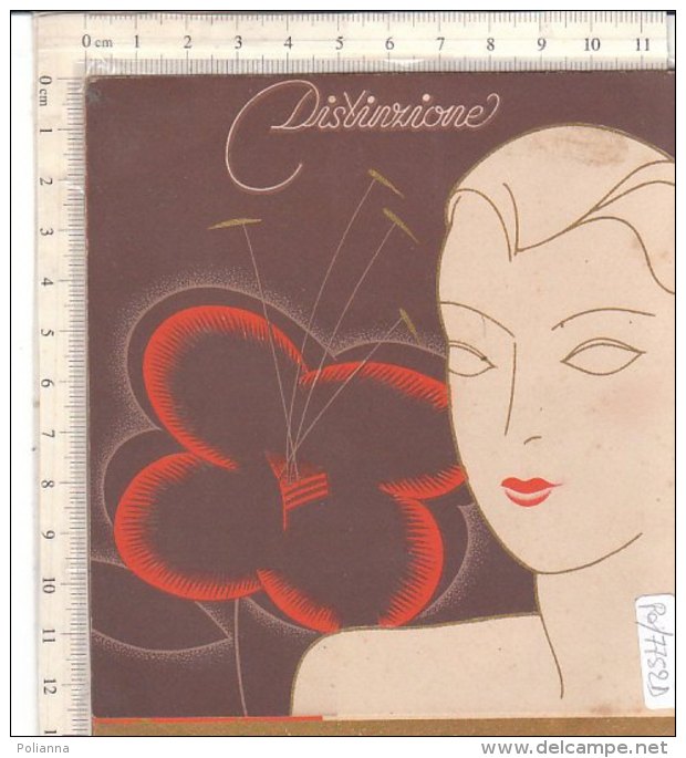 PO7752D# BROCHURE PUBBLICITA' 1935 CIPRIA COTY - PROFUMI BELLEZZA - Toebehoren