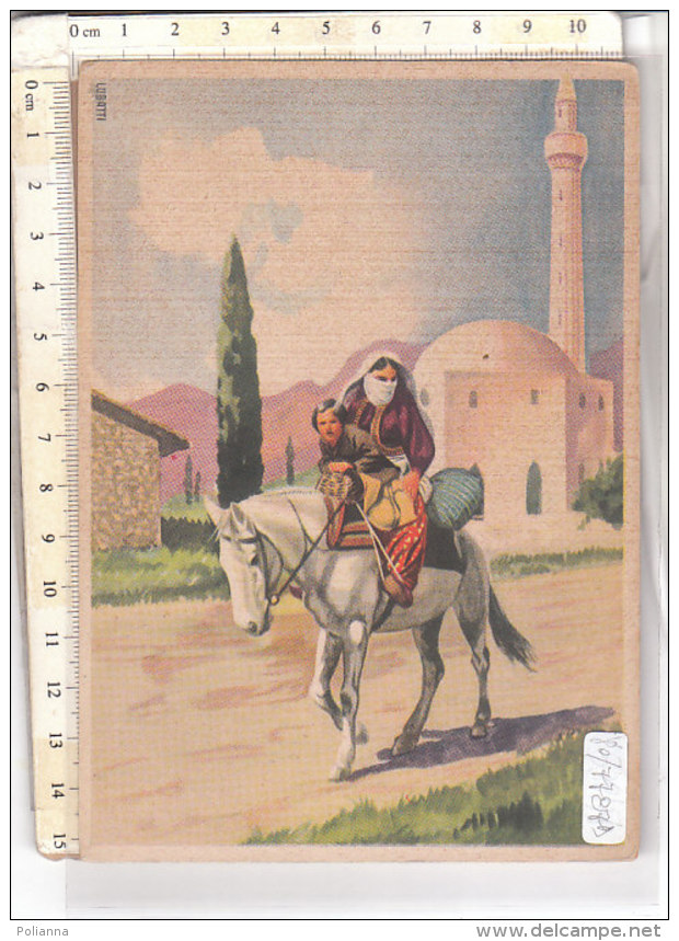 PO7787D# ALBANIA - TIRANA - DONNA CONTADINA - ILLUSTRATORI  No VG - Albanië