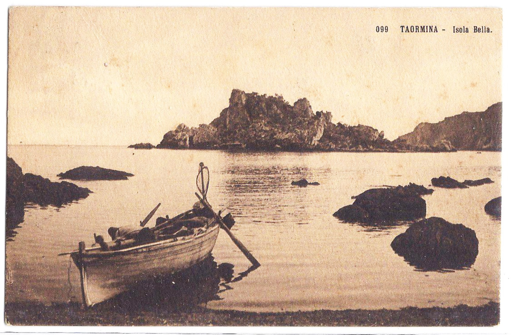 Taormina (Messina) - Isola Bella. 1913 - Messina