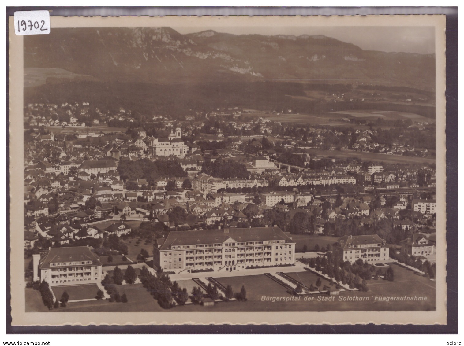 GRÖSSE 10x15cm - SOLOTHURN - BÜRGERSPITAL - TB - Other & Unclassified