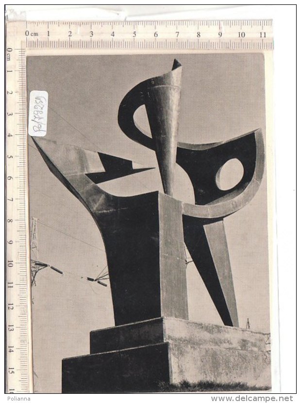 PO7925D# ISLANDA - IRAFOSS - SCULPTURE "ELECTRICITY" (ASMUNDUR SVEINSSON)  VG - Islanda