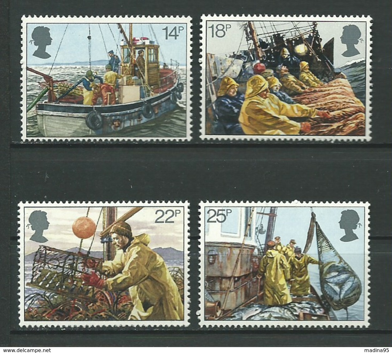 GRANDE-BRETAGNE: **, N°YT 1007 à 1010, Série, TB - Unused Stamps