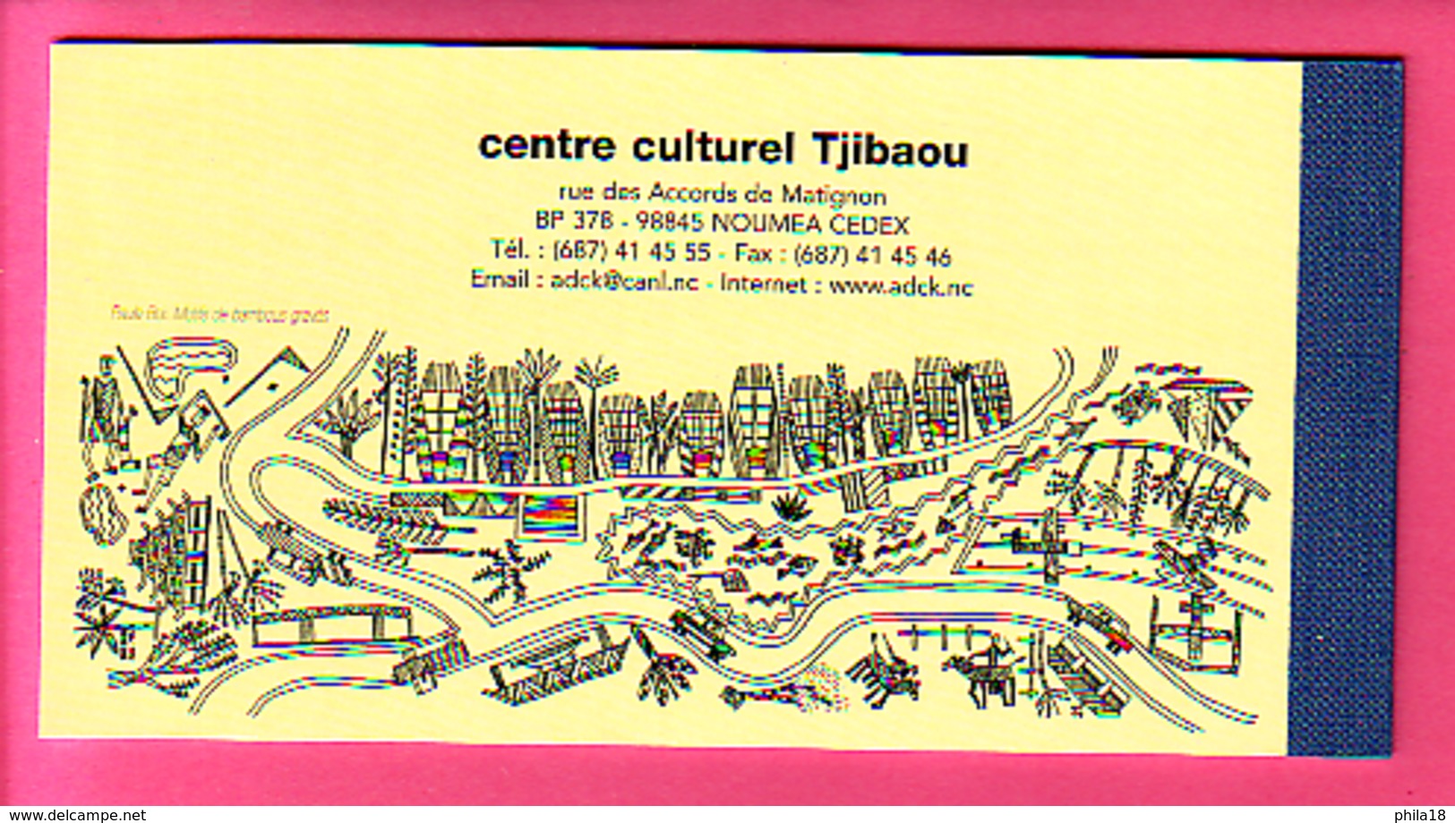 CARNET NOUVELLE CALEDONIE - C757** LE CENTRE CULTUREL TJBAOU NOUMEA - Cuadernillos