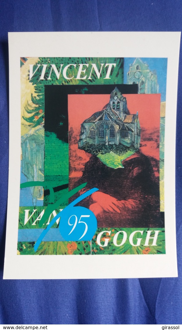 CPM ILLUSTRATEUR P BLANCHARD ANNEE VAN GOGH  V 95 ENGHIEN 1990 2 EME RENCONTRE ARTISTES N° 24/ 2500 - Blanchard