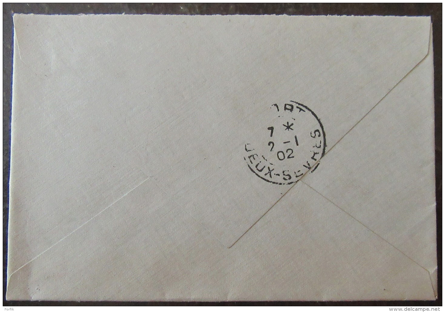 Enveloppe Avec 15c Type Mouchon YT N°117 - Oblitération Versailles En 1902 - 1877-1920: Période Semi Moderne