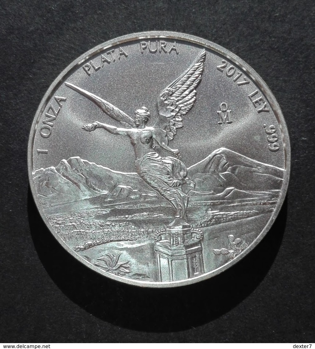 Mexico Libertad 1 Oz 2017 Silver 99,9% - 1 Oncia Argento Puro Bullion Messico - Messico