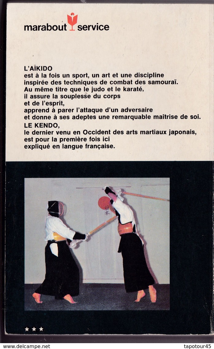 C 13 ) Livre De 215 Pages Sur "Akïdo Kendo " Tony Thielemans 1967 - Sport