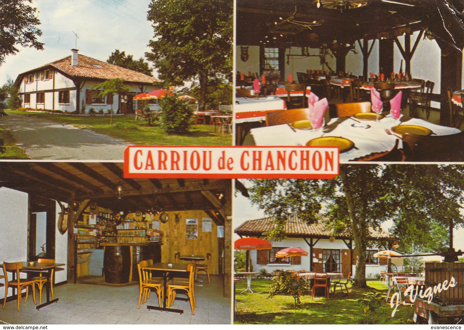 °°°  40 CASTETS DES LANDES / RN 10 LE CARRIOU BAR RESTAURANT  °°°  ///  REF OCT.18  ///   N° 7454 - Castets