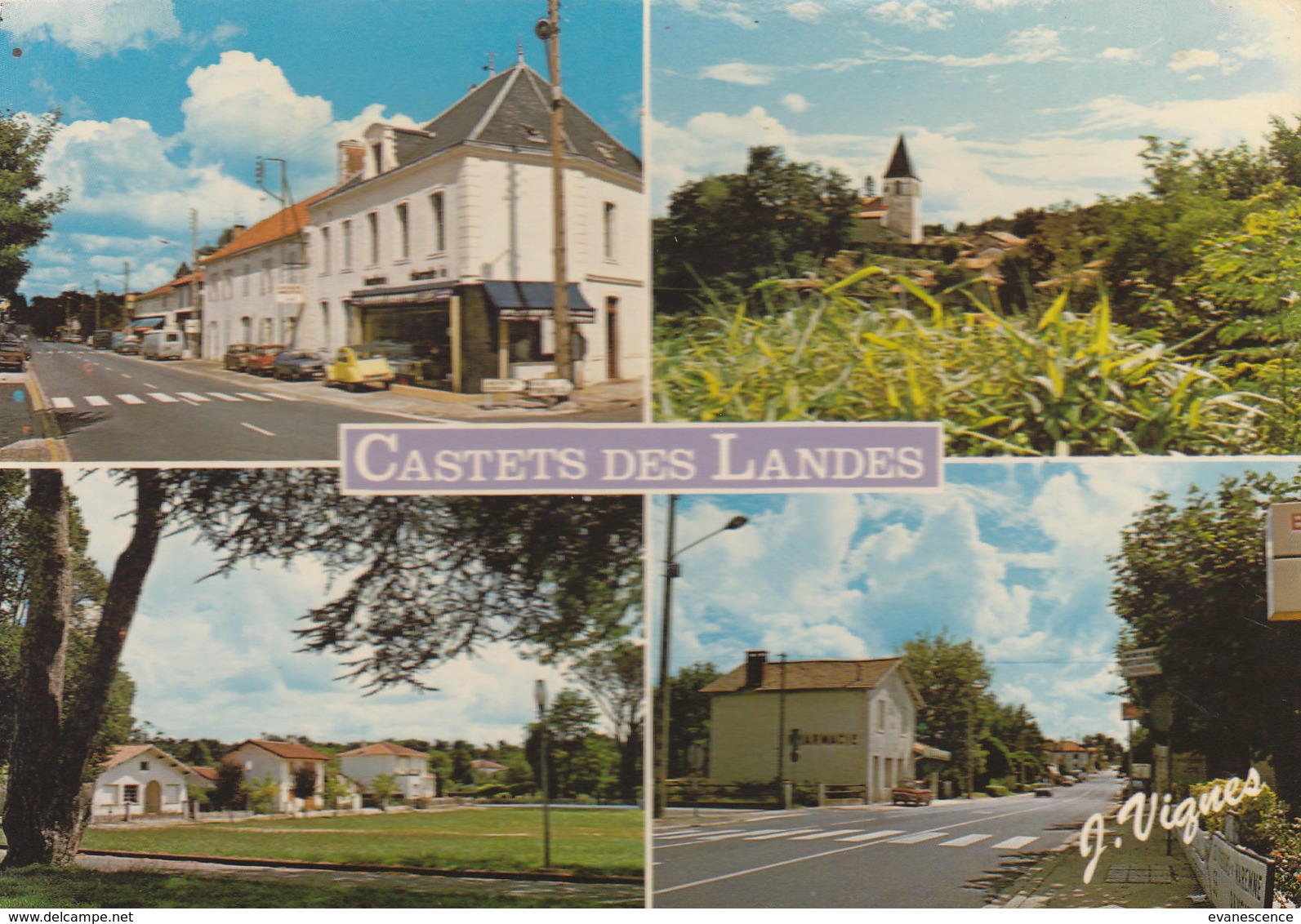 °°°  40 CASTETS DES LANDES  °°°  ///  REF OCT.18  ///   N° 7455 - Castets