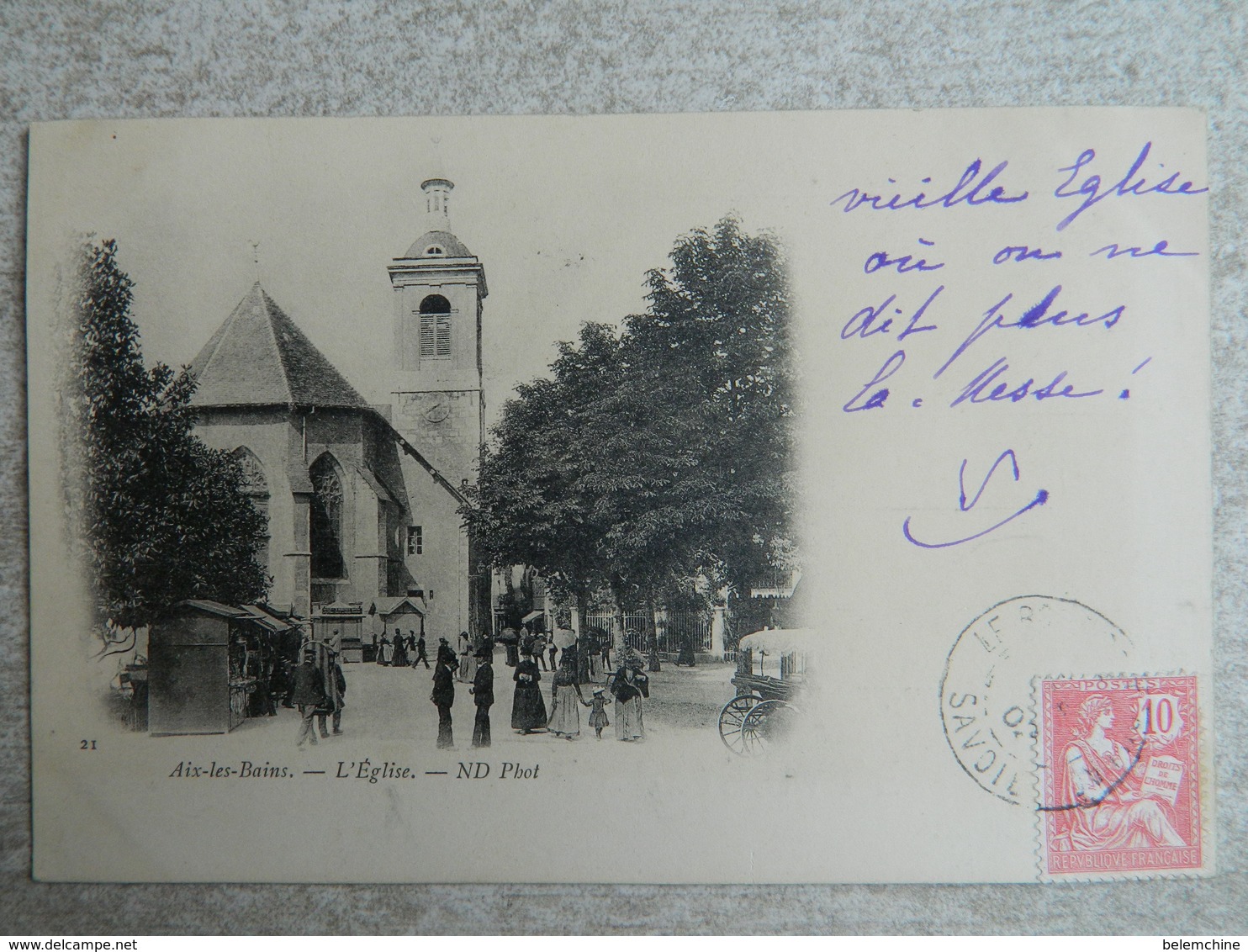 AIX LES BAINS  L'EGLISE - Aix Les Bains