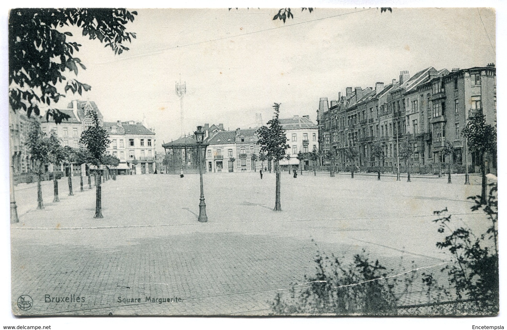 CPA - Carte Postale - Belgique - Bruxelles - Square Marguerite  (SV5890) - Places, Squares