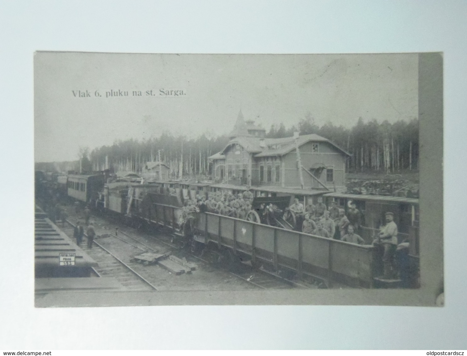 Russia 285 Sarga Sarg Train 1915 - Russie