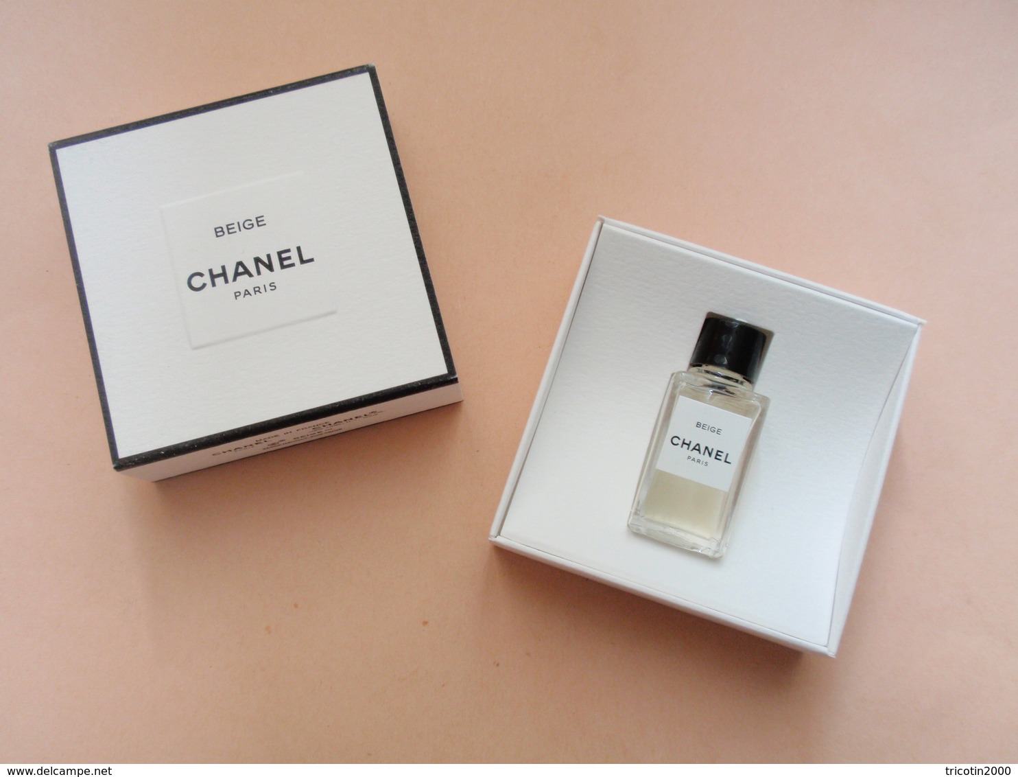 RARE MINIATURE Eau De Parfum BEIGE Les Exclusifs De CHANEL 4 Ml - Miniatures Femmes (avec Boite)