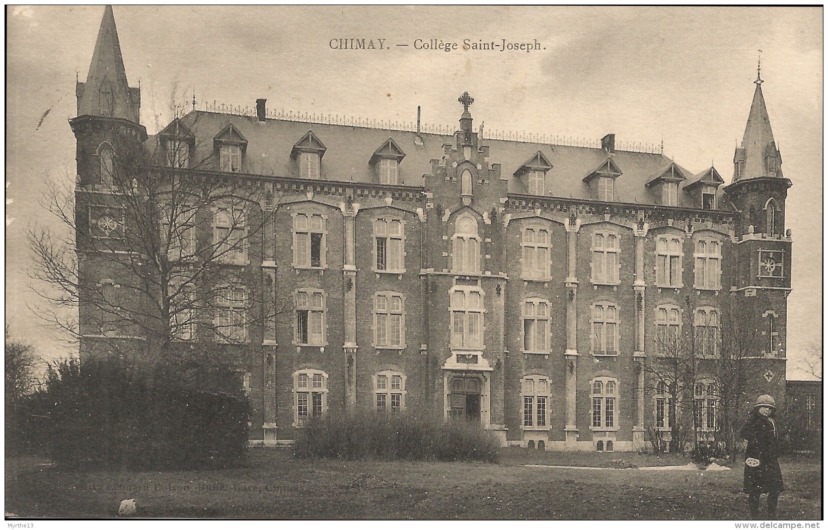 6460 BELGIQUE  CHIMAY  Collège Saint Joseph - Autres & Non Classés