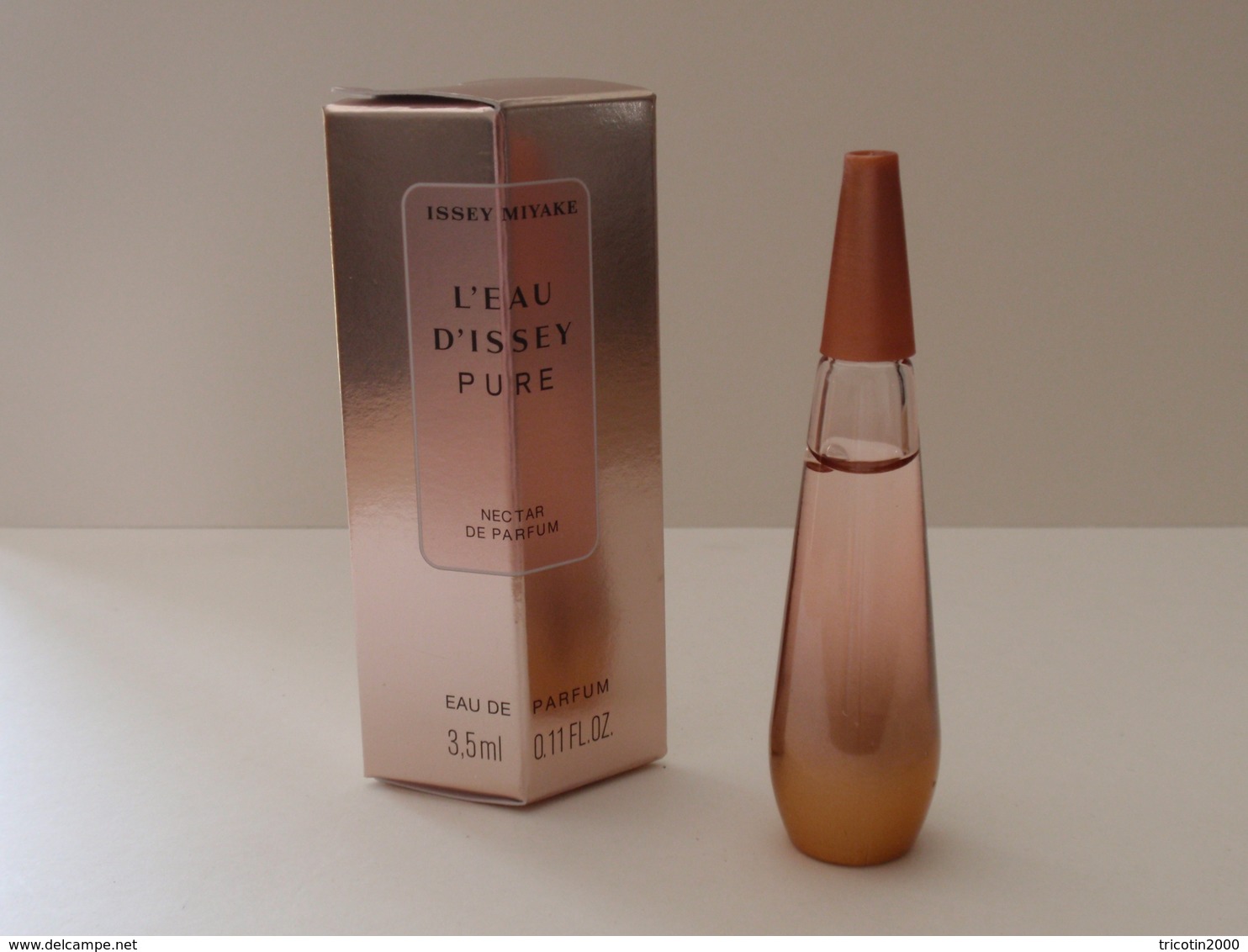 BELLE MINIATURE Eau De Parfum L'EAU D'ISSEY Pure 3,5 Ml Nectar De Parfum NOUVEAUTE 2018 - Miniatures Femmes (avec Boite)