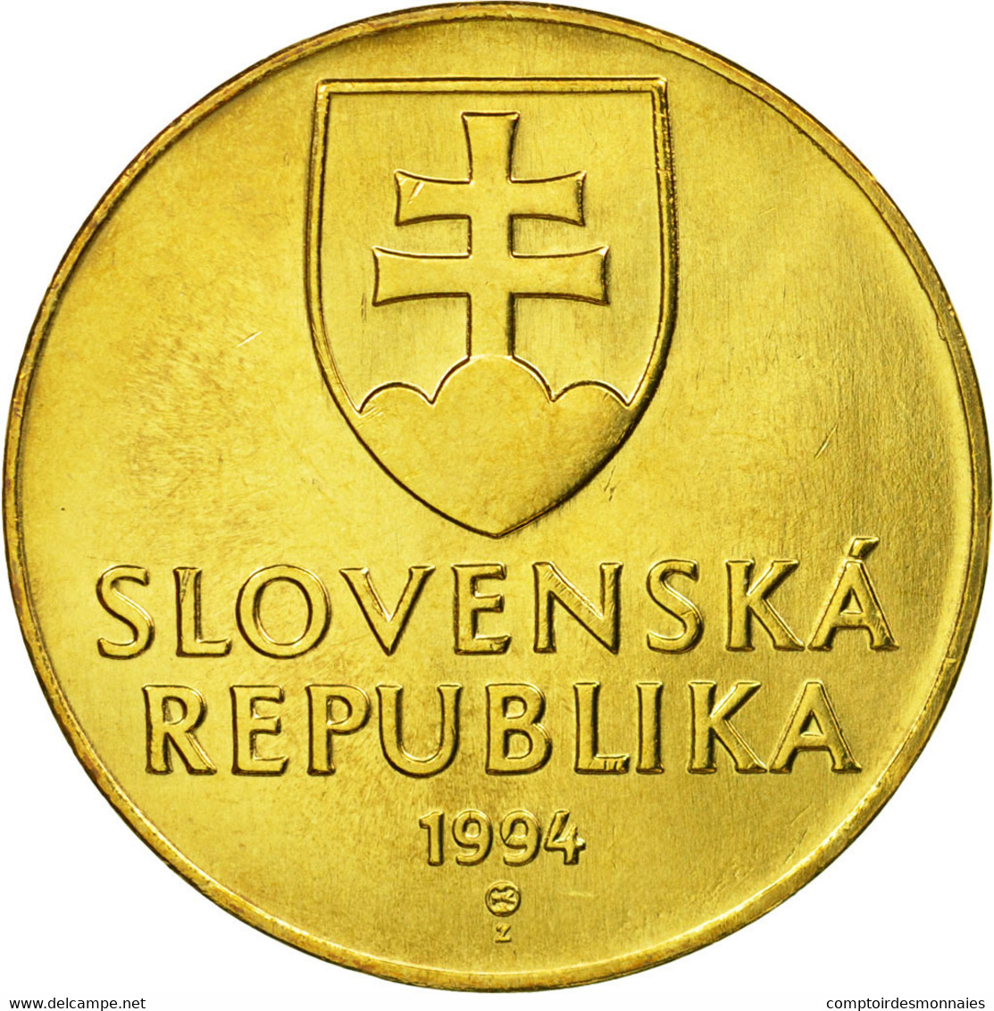 Monnaie, Slovaquie, 10 Koruna, 1994, SPL, Aluminum-Bronze, KM:11 - Slovakia