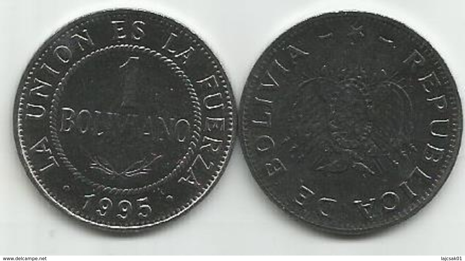 Bolivia 1 Boliviano 1995. High Grade - Bolivië