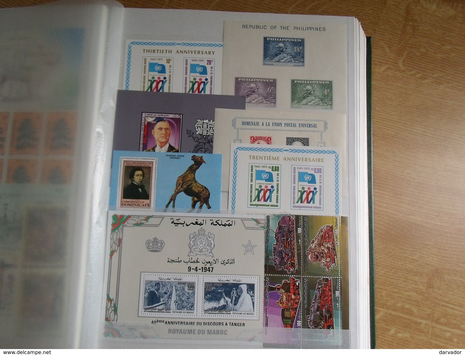 album K / Collection de timbres divers monde tous neuf ** sans charnière MNH  TTB