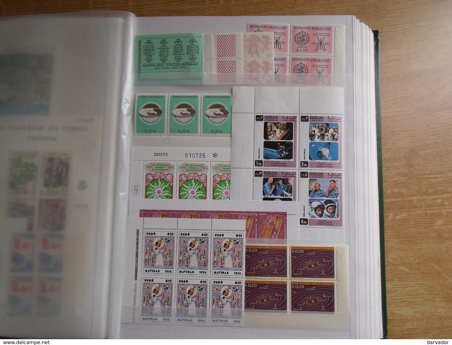 album K / Collection de timbres divers monde tous neuf ** sans charnière MNH  TTB