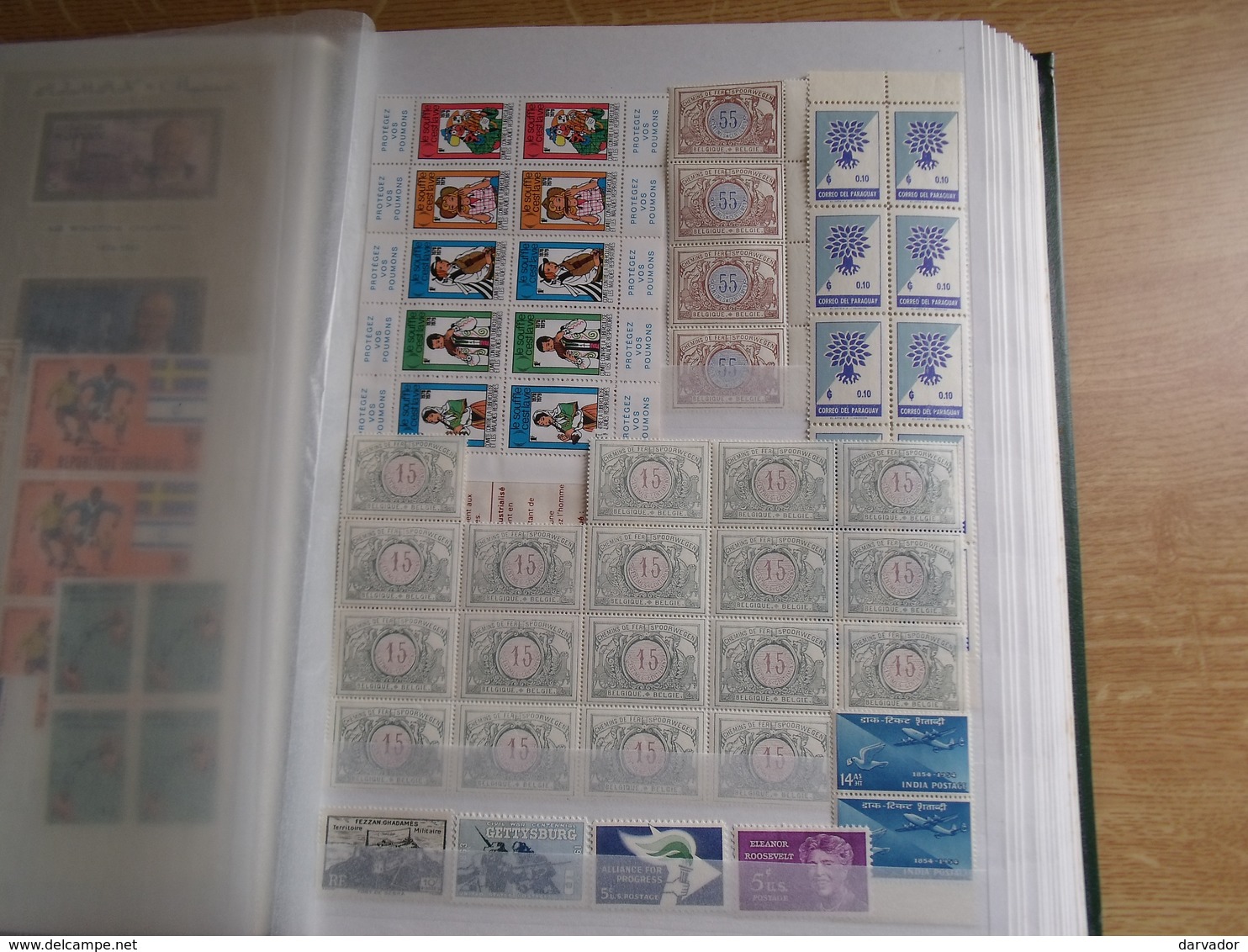 album K / Collection de timbres divers monde tous neuf ** sans charnière MNH  TTB