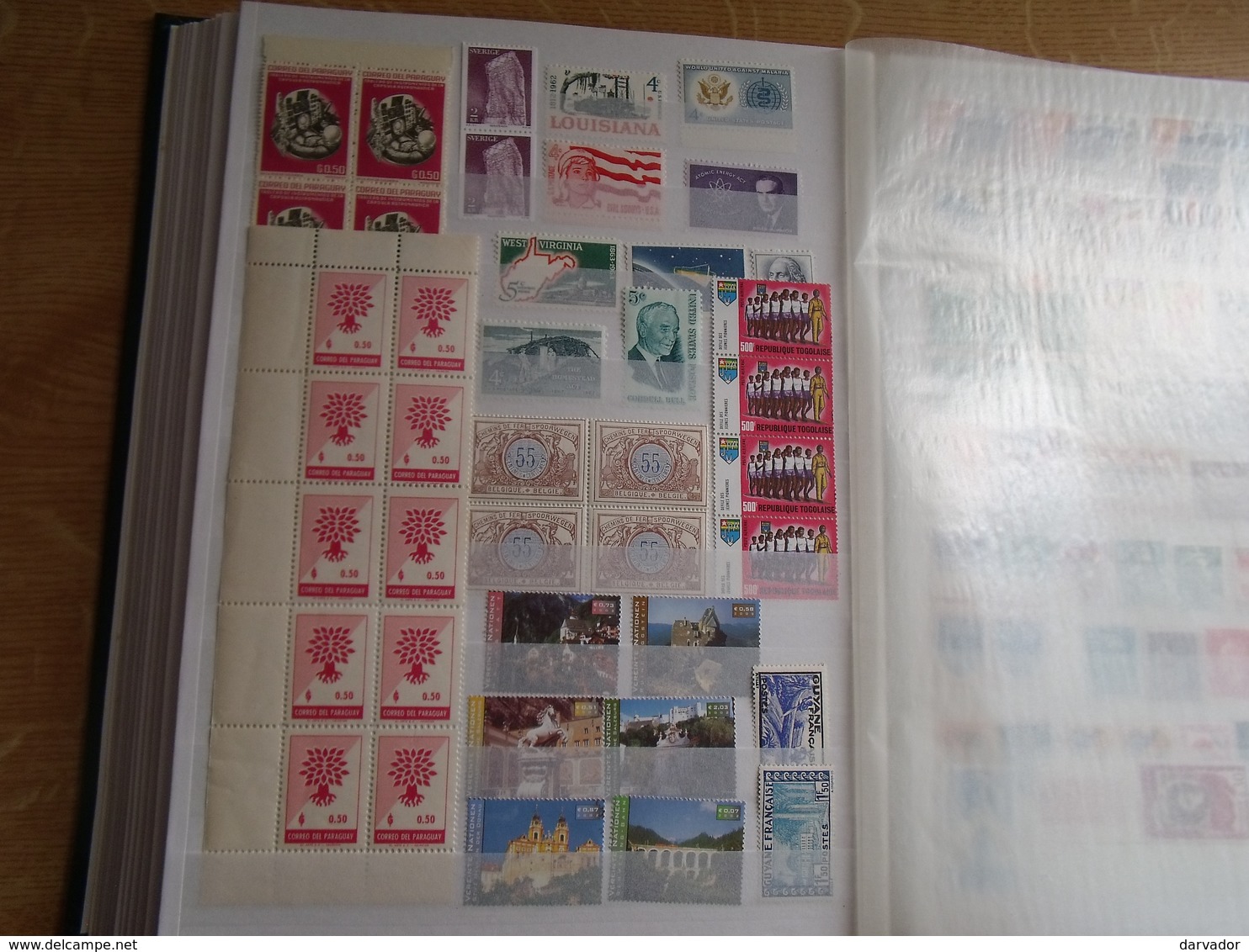 album K / Collection de timbres divers monde tous neuf ** sans charnière MNH  TTB